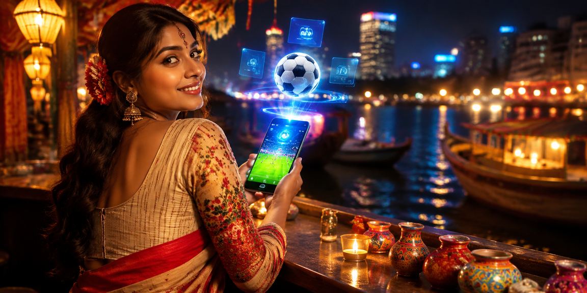 সুন্দরবনের ফুটবল মাঠে বিকেল বেটিং দৃশ্য